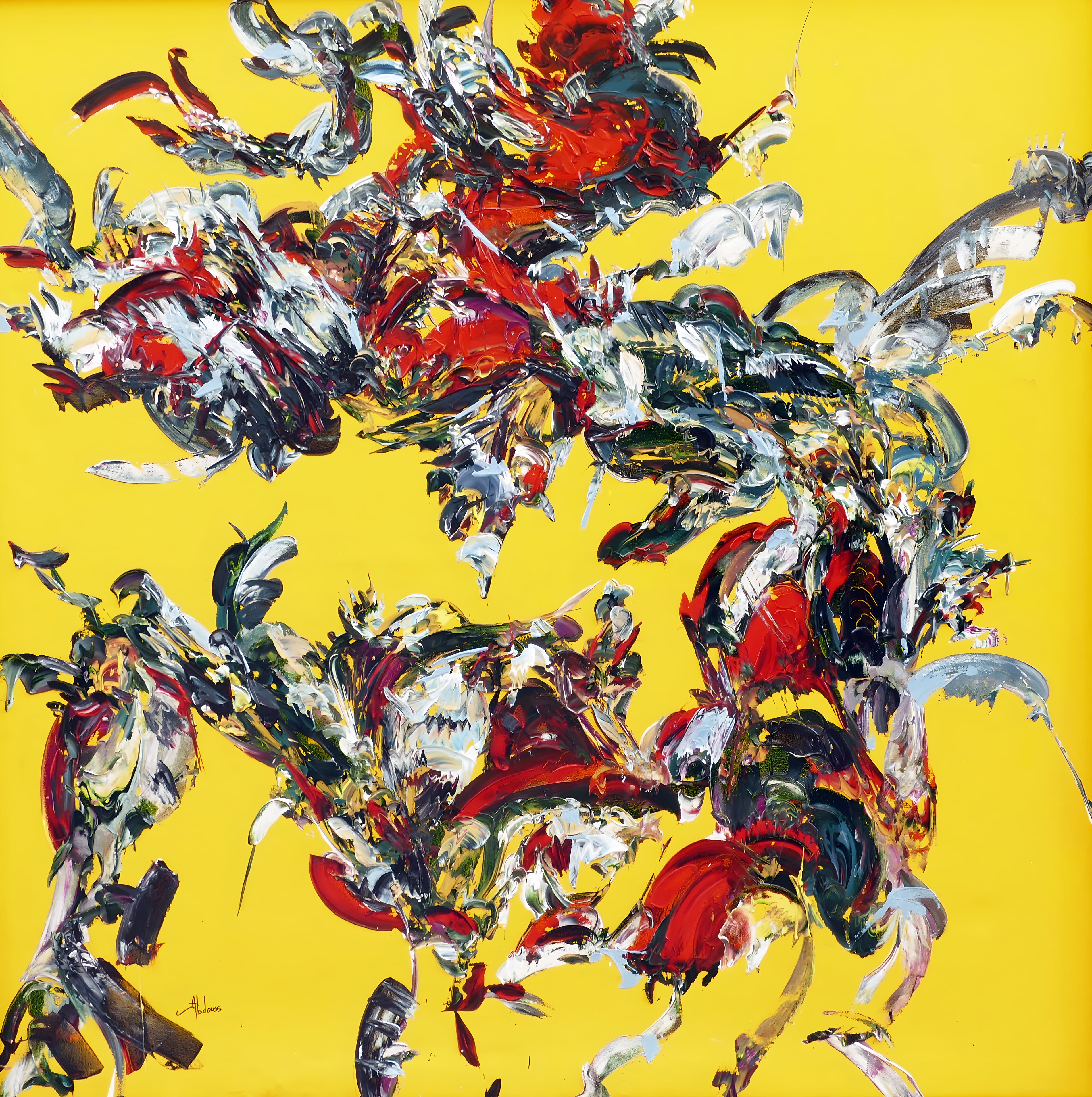 Sculpture - Acrylique sur Toile